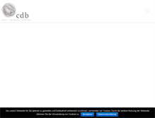 Tablet Screenshot of cdb-sales.com